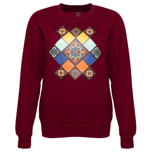 Stained Glass Emblem Sweatshirt-Small (36 inch chest)