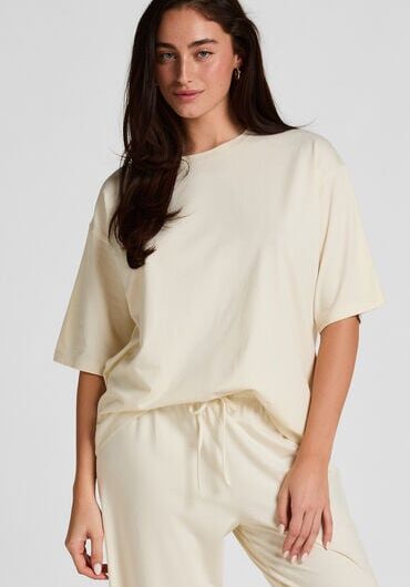 Hunkemöller Pyjama Top Loose White