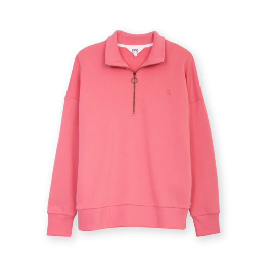 Kite Watercombe 1/4 Zip Sweatshirt - Pink