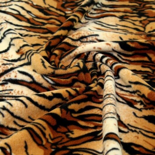 Polar Fleece Fabric Brown