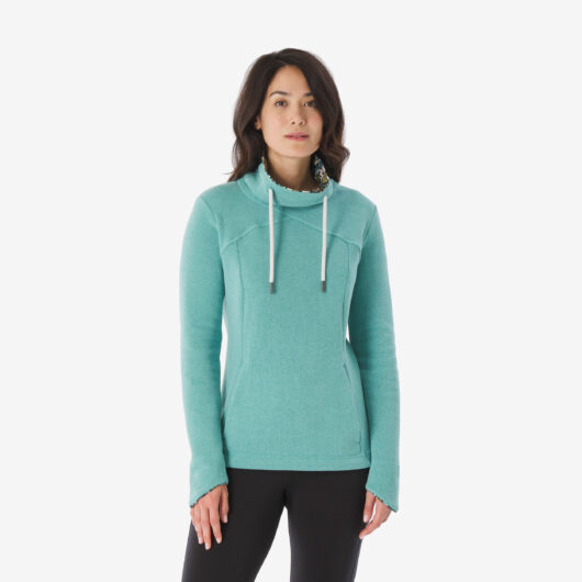 Women's Hiking Sweatshirt Nh100 - Green